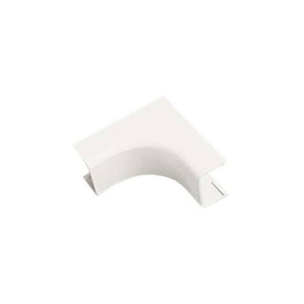 Panduit Fitting, Bendradius, Lowv, Wh, PK10, 1.83" W, 0.47" H, 1.83" L, White ICFC3WH-X - main
